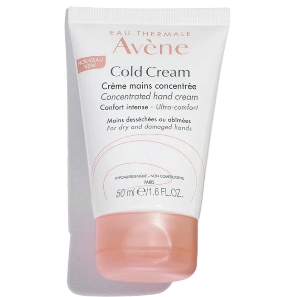 Lot of 2 AVENE Cold Cream Concentrated Hand Lotion Moisturizer 1.6oz EXP 07/2028